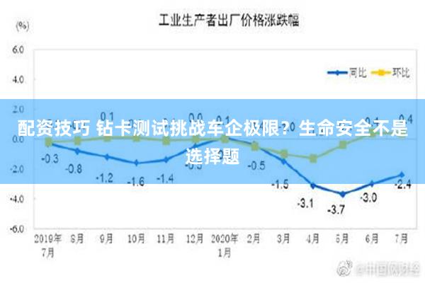 配资技巧 钻卡测试挑战车企极限？生命安全不是选择题